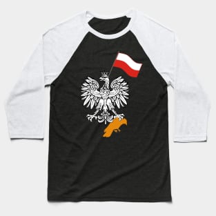 Ruda wrona Orła nie pokona Baseball T-Shirt